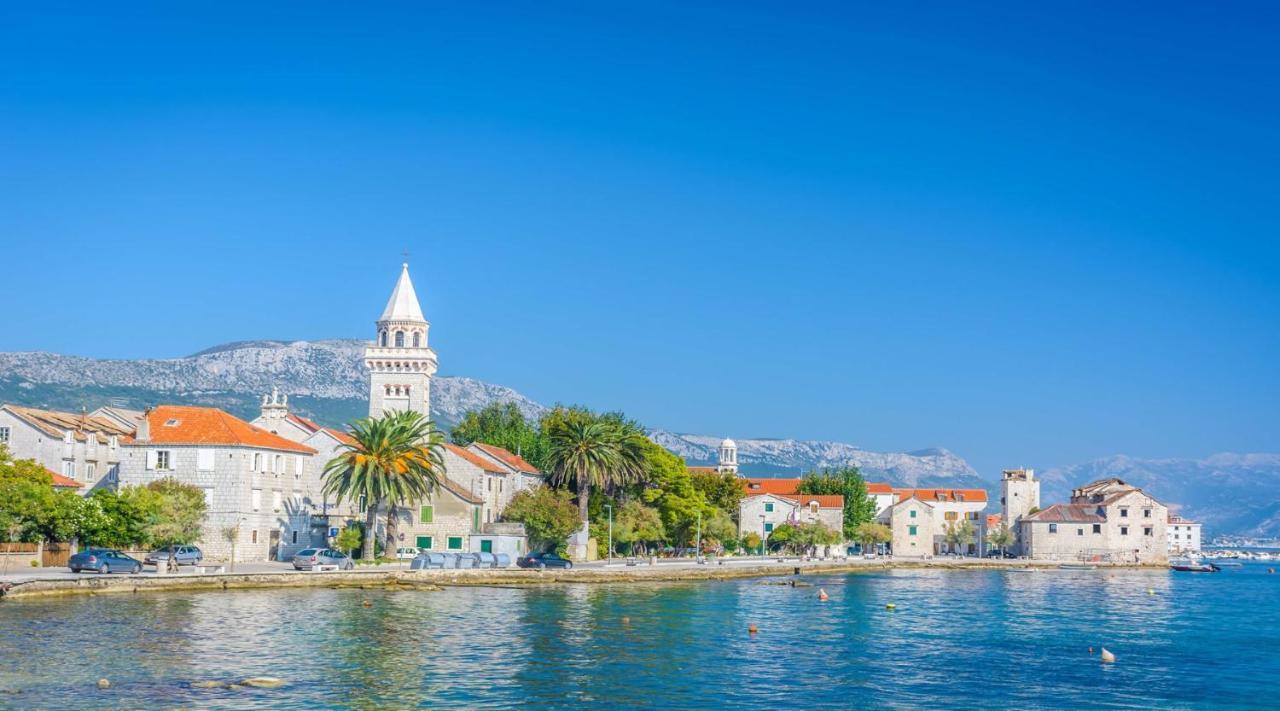Apartment Eso Kastela Bagian luar foto